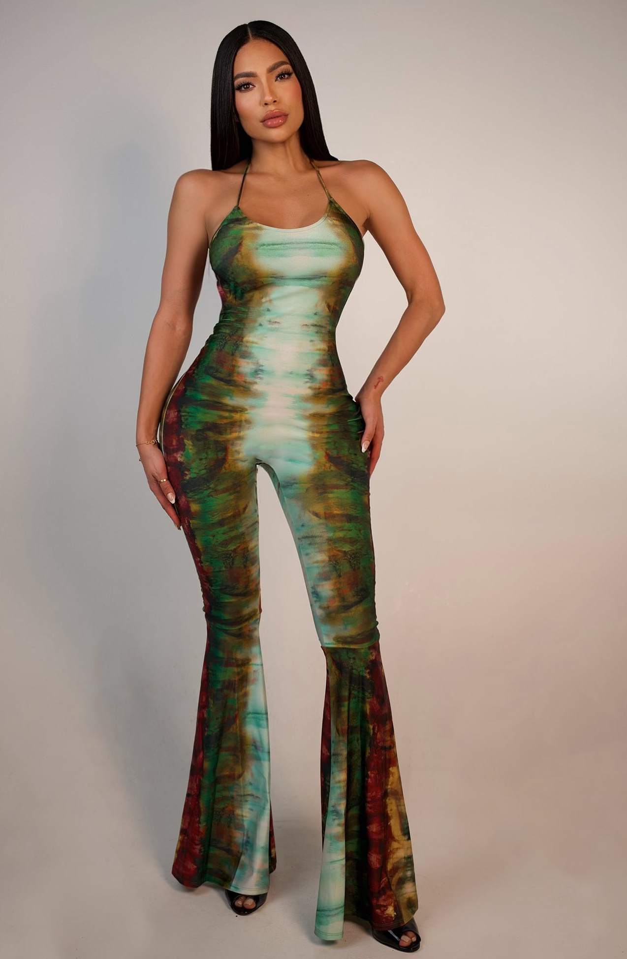 JadOR Tyde Dye Jumpsuit