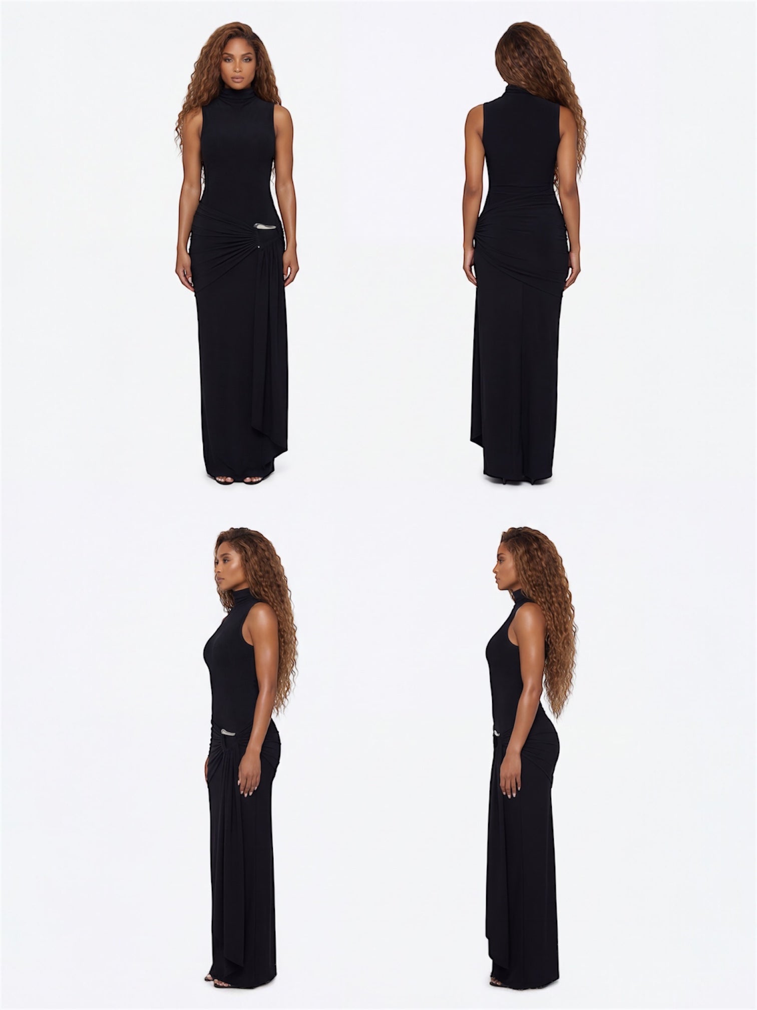 Midnight Boss Maxi Dress